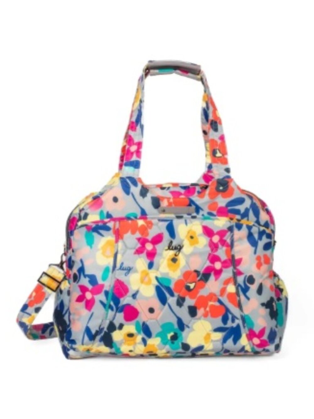 Lug Pontoon 2 Overnight Bag Wildflower Multi HTF Floral Print